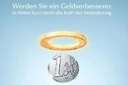 Bild: Präsentation der Kampagne “Werden Sie ein Geldverbesserer”