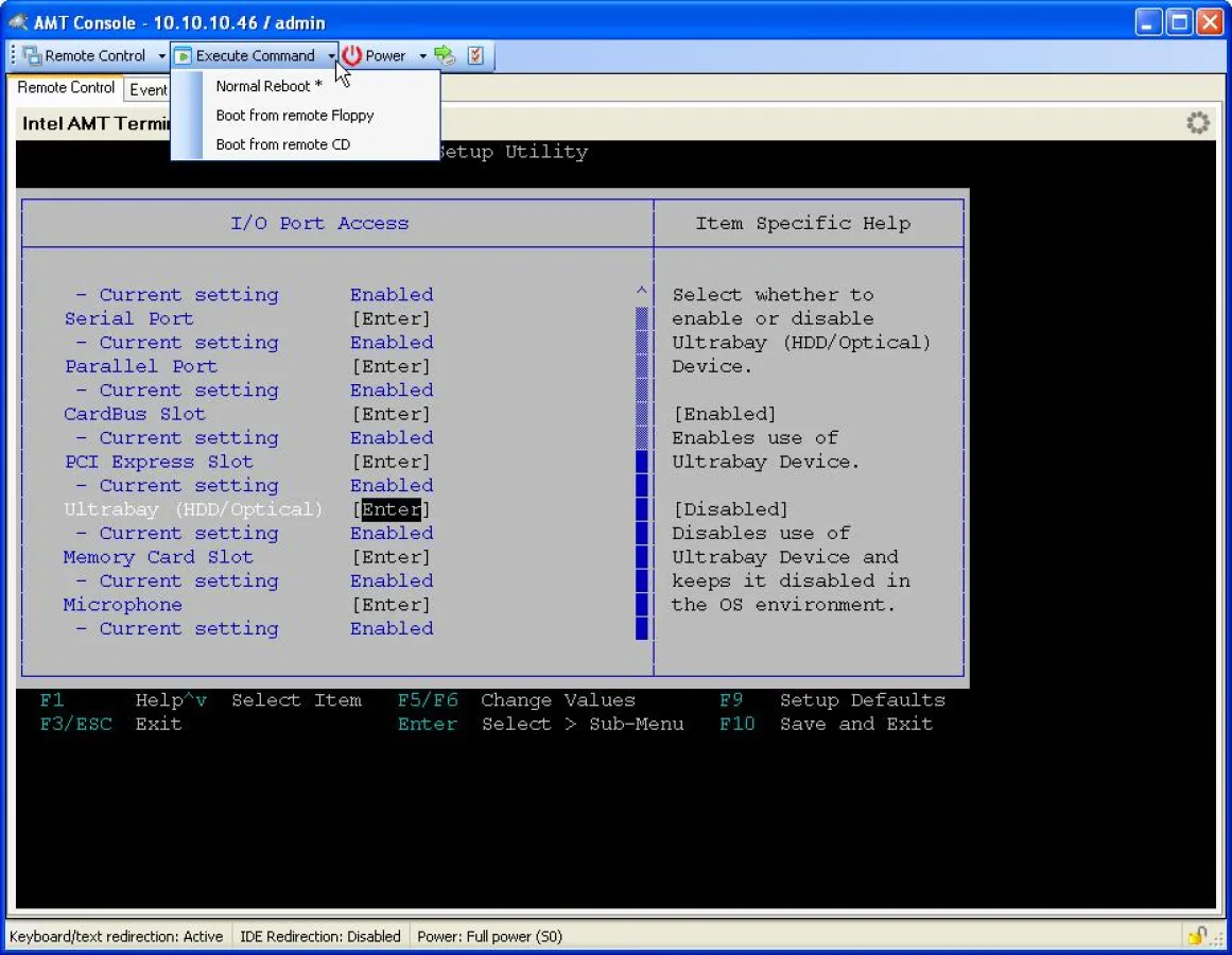 vPro-Unterstützung ermöglicht direkten Zugriff auf das Bios entfernter PCs