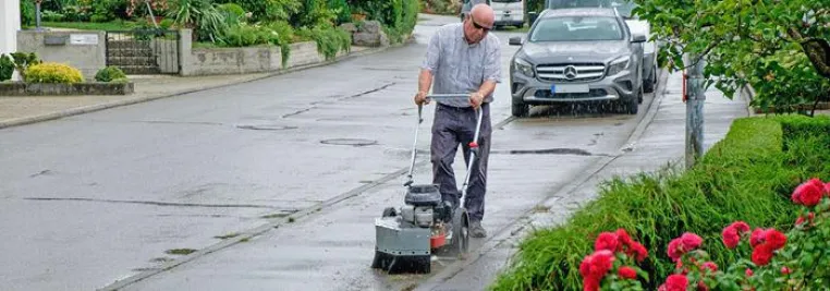 Bild: Nie wieder Unkraut: Ökologische Wildkrautbürste EWB-35HO zurück