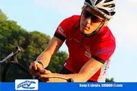 Bild: Steffen Justus & Nils Frommhold beim Dextro Energy Triathlon leider vom Pech verfolgt