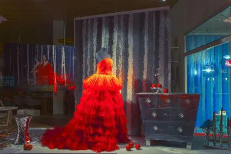 Bild: Wenn ein Einrichtungshaus zum Schaufenster für Kunst wird