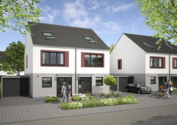 Bild: Neues Wohnquartier in Brüggen