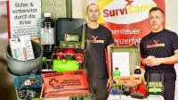 Bild: Prepper Berlin: Benjamin Arlet von SurviCamp bietet Ausbildungen, Know-How und Ausrüstung