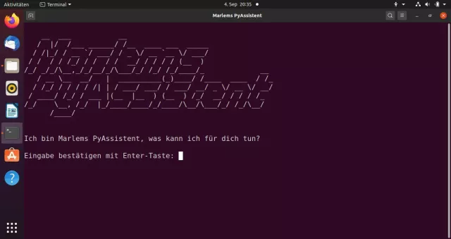 Bild: Marlems PyAssistent – eine barrierefreie Python-Software welche Zeit spart beim Bedienen des Computers