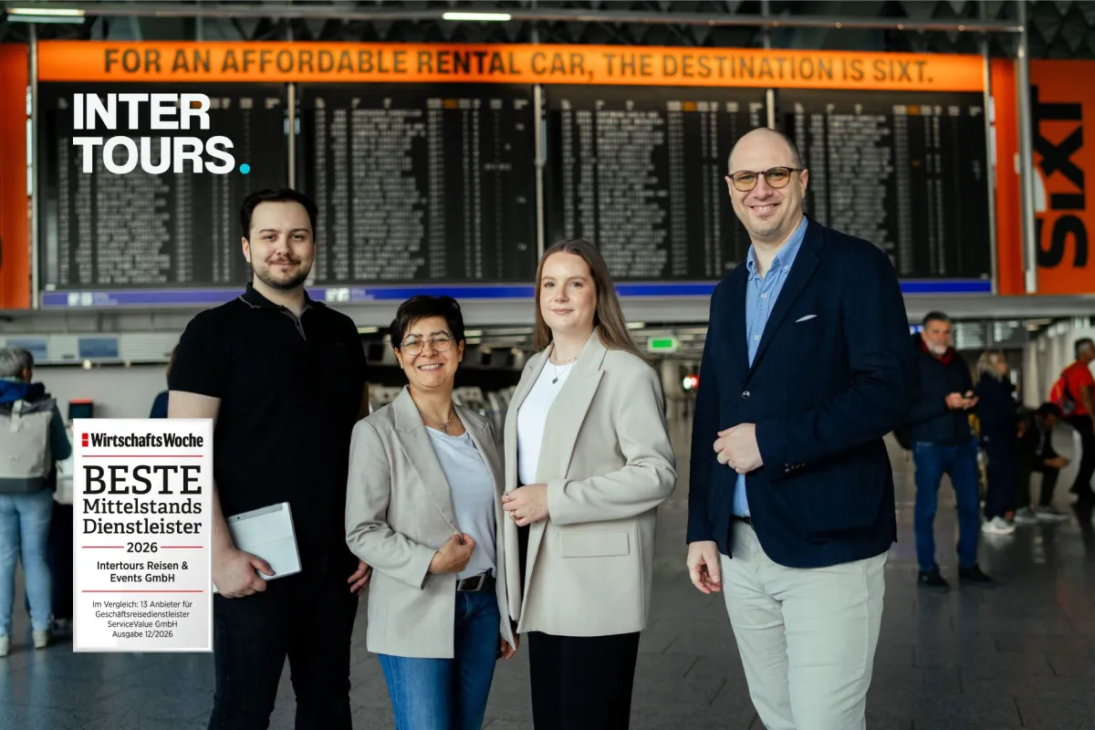 Intertours ist ein spezialisierter Anbieter für Geschäftsreisemanagement im Mittelstand. (© Intertours)