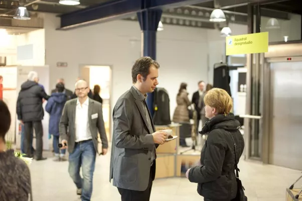 Bild: Frische Ideen beim Wirtschaftsforum, come 2014, in der Designwerkstatt