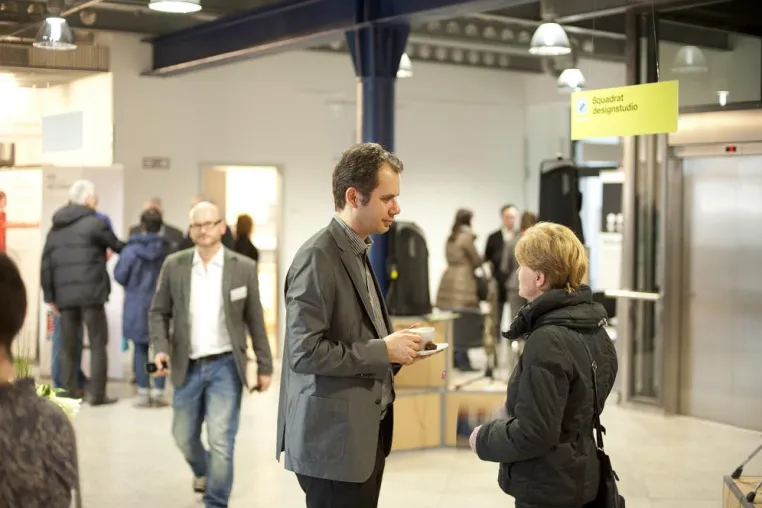 Bild: Frische Ideen beim Wirtschaftsforum, come 2014, in der Designwerkstatt
