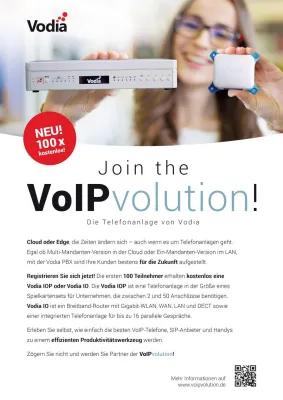 Bild: united communications startet integrierte Kampagne für IP-Telefonanlagenspezialisten Vodia Networks