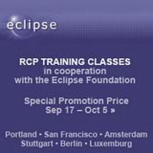 Neue Eclipse RCP Training Serie Bild: Neue Eclipse RCP Training Serie