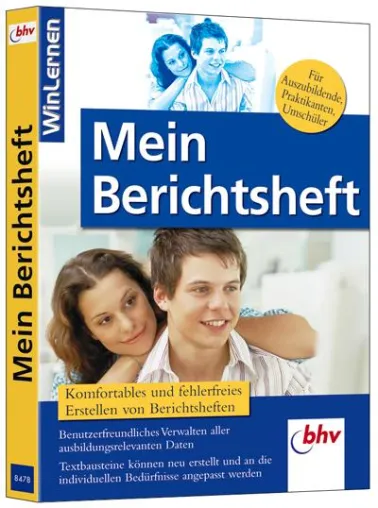 Bild: WinLernen Mein Berichtsheft: Komfortable Hilfe bei der Erstellung von Ausbildungsnachweisen
