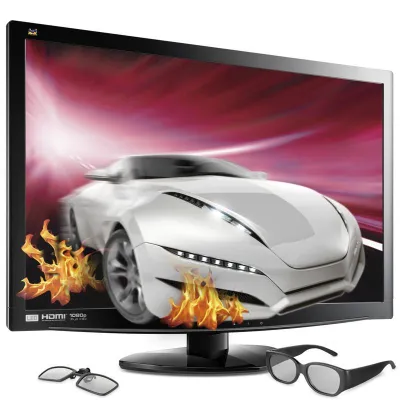 Bild: ViewSonic stellt preiswertes 3D-Polfilter-Display vor