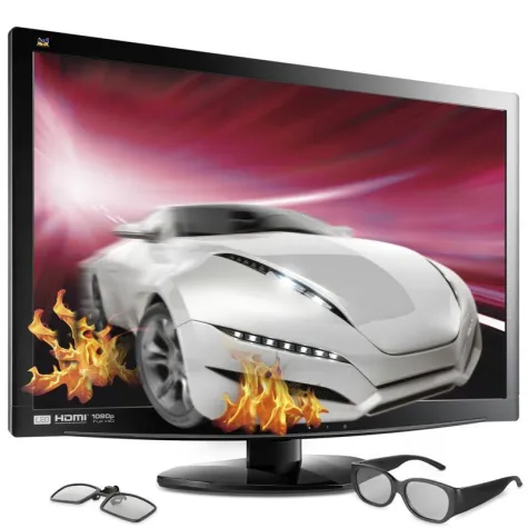 Bild: ViewSonic stellt preiswertes 3D-Polfilter-Display vor