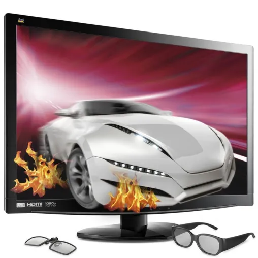 Bild: ViewSonic stellt preiswertes 3D-Polfilter-Display vor