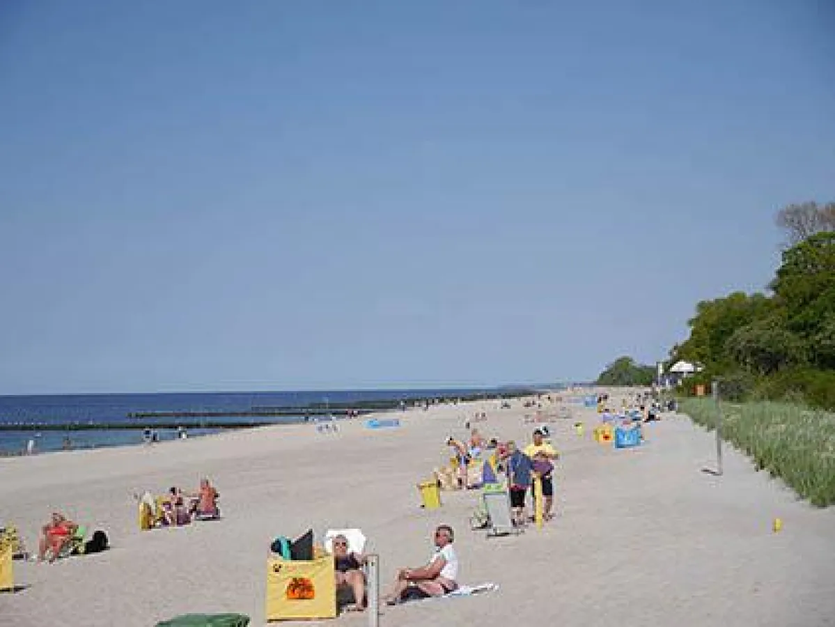 An vielen Stränden Polens weht die blaue Flagge. Foto: Carsten Wolf/Travel-Netto