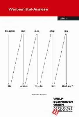 Bild: Werbemittel-Auslese 2011 - Frische Ideen für Ihre Werbung