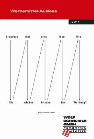 Bild: Werbemittel-Auslese 2011 - Frische Ideen für Ihre Werbung