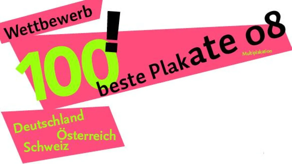 Motiv 100 beste Plakate 08, Gestaltung: FH Potsdam, Projekt Nauka Kirschner