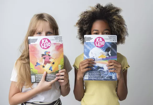 Bild: Psychische Gesundheit bei Mädchen: Das Mädchenmagazin KALEIO stärkt und inspiriert