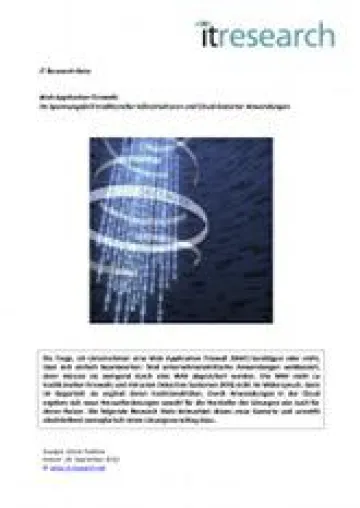 Bild: Web Application Firewalls: Im Spannungsfeld traditioneller Infrastrukturen und Cloud-basierter Anwendungen