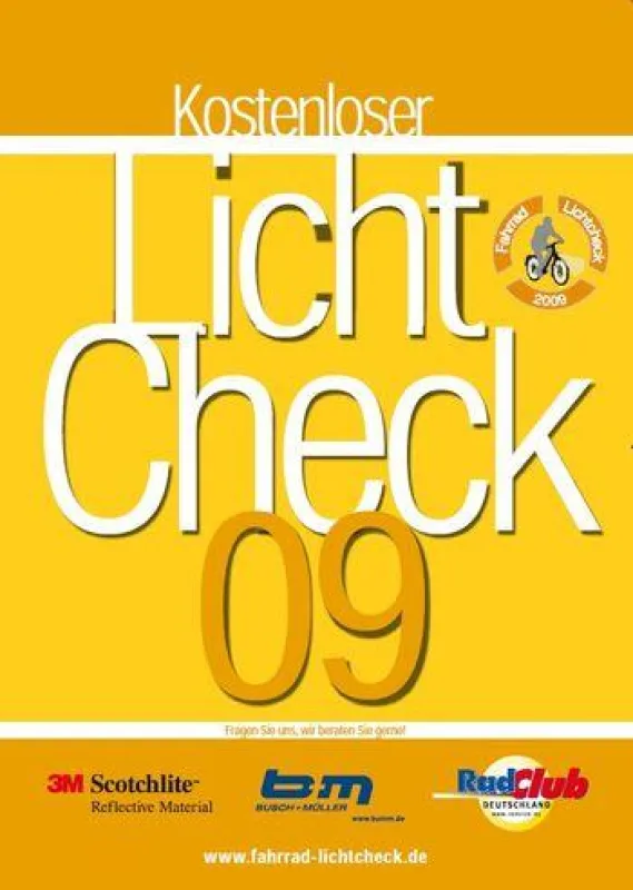 Lichtcheck 2009 beim Chiemgauer Radhaus