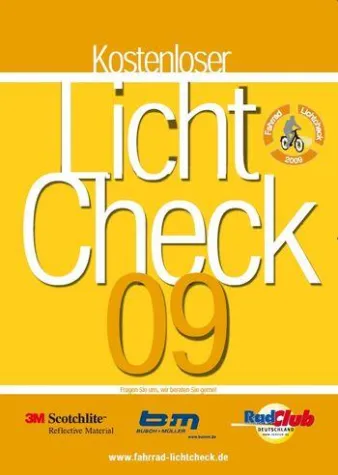 Bild: Lichtcheck des Chiemgauer Radhauses macht das Fahrrad sicher