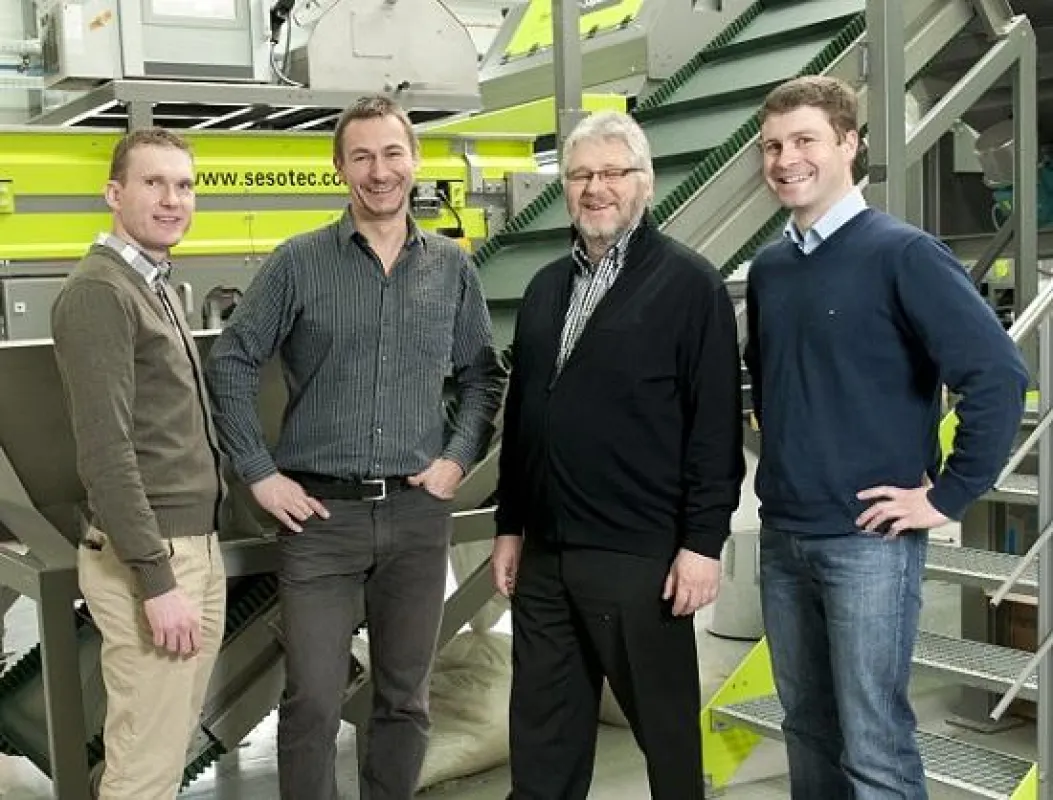 Helmut Killinger jun., Hans Eder, Helmut Killinger sen., und Michael Perl (v. li. n. re.)(Foto: S+S)
