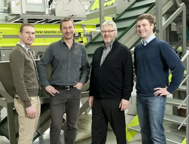 Bild: High end Glasrecycling