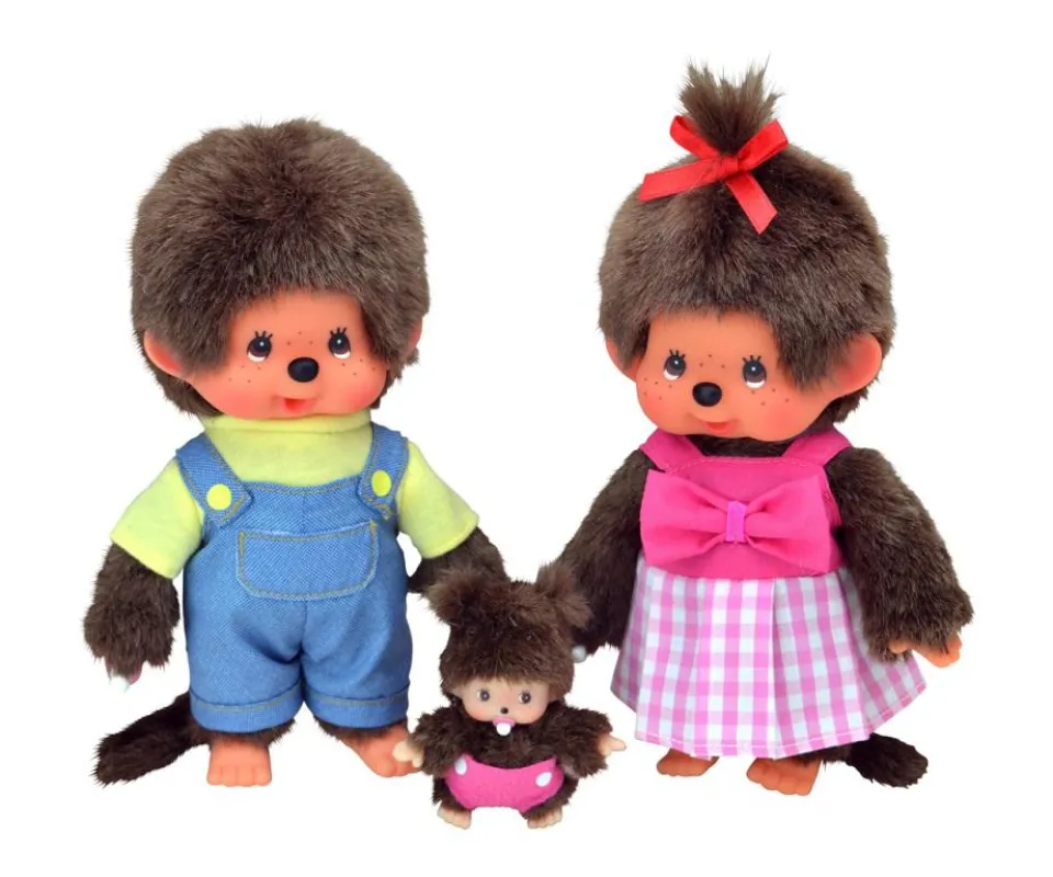 Die Monchhichi-Familie