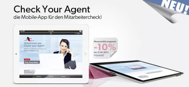 Endlich: Eine Mobile-App für den mobilen Qualitätscheck im Sales & Service Bild: Endlich: Eine Mobile-App für den mobilen Qualitätscheck im Sales & Service