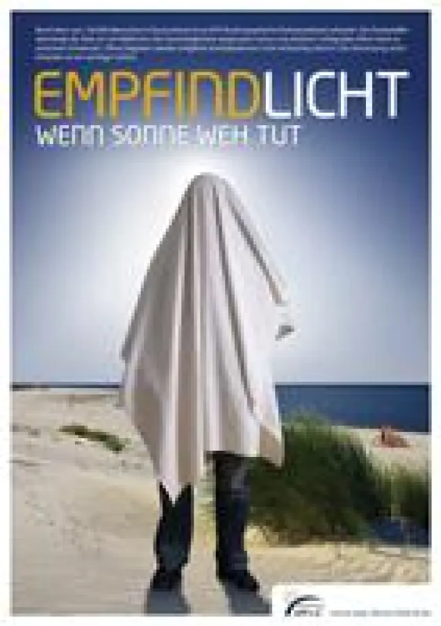 Key-Visual der PEIX Kampagne: Anzeigenmotiv EMPFINDLICHT für den Verein EPP e.V.