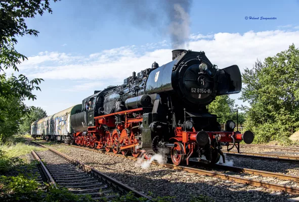 Bild: NeuSTART im Eisenbahnmuseum Leipzig  mit der Einweihung des wieder
