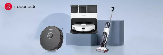 Bild: Roborock bietet Kehrmaschinen und Schrubber zu einem günstigen Preis an und Gutschein im Wert von 138 €
