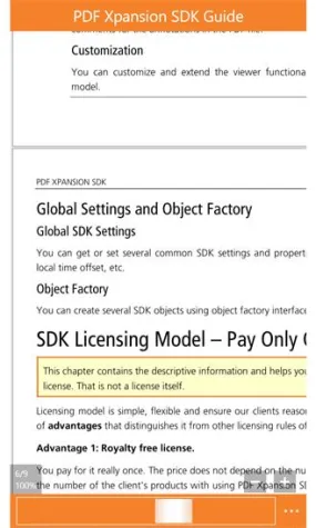 Bild: PDF Xpansion Reader im Windows Phone Store verfügbar