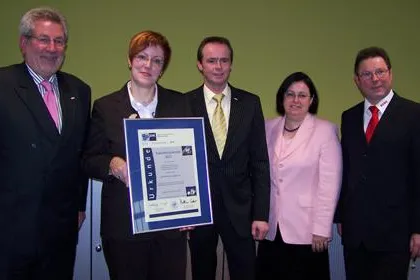 Bild: REWE, Region Mitte, ist Ausbildungsbetrieb des Jahres 2007