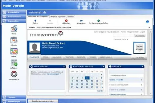 Vereinsorganisation per Mausklick – Software WISO Mein Verein integriert das Online-Netzwerk meinverein.de Bild: Vereinsorganisation per Mausklick – Software WISO Mein Verein integriert das Online-Netzwerk meinverein.de