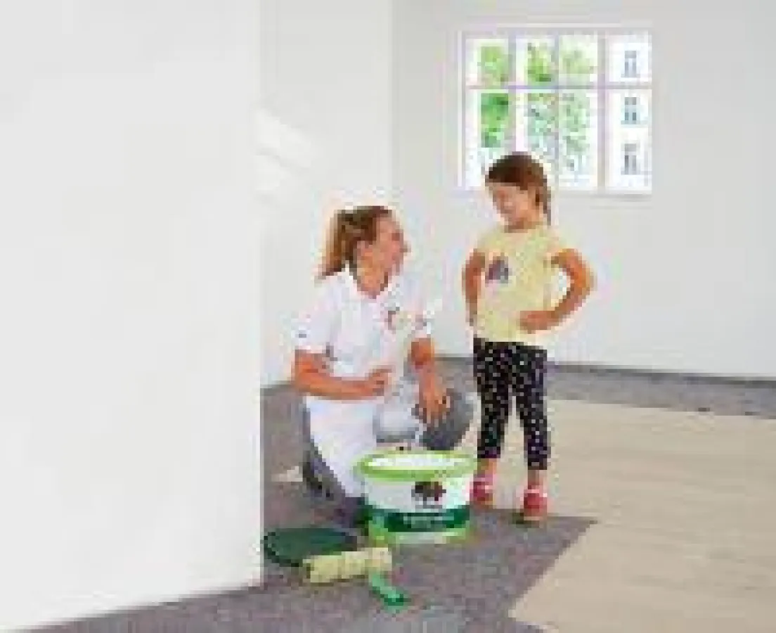 Gesundes Wohnen mit konservierungsmittelfreien Innenfarben auf der