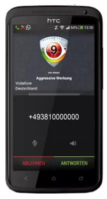 Bild: Die tellows Android App in der aktuellen Vollversion