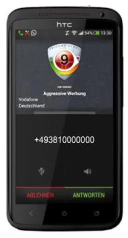Die tellows Android App in der aktuellen Vollversion Bild: Die tellows Android App in der aktuellen Vollversion