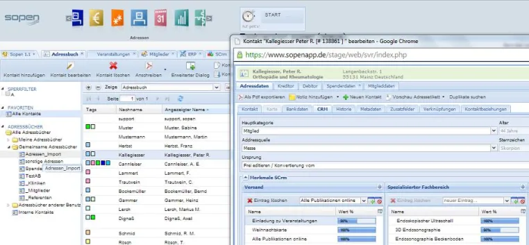 Bild: Software für Vereine und Verbände bildet sämtliche Geschäftsprozesse aus einer Lösung ab