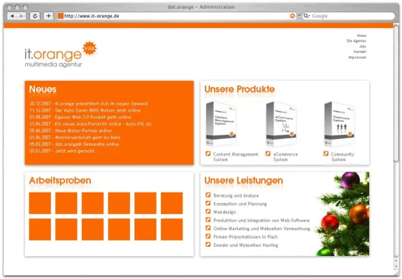it.orange präsentiert sich im neuen Gewand Bild: it.orange präsentiert sich im neuen Gewand