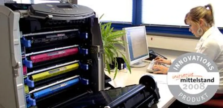 Bild: Schadstoffarmer Farbtoner überzeugt durch Innovation - TBS erhält Auszeichnung zum Innovationsprodukt 2008