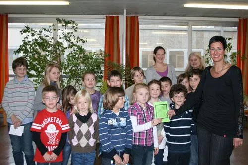 Bild: Clarenbach-Schüler erleben „Babyfernsehen“