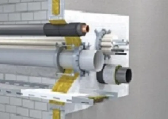 Bild: Rohr- und Kabeldurchführungen unkompliziert abschotten