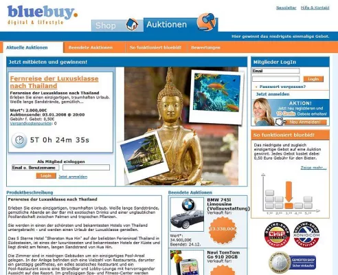 Bild: Berliner Auktionsportal bluebuy versteigert Eheberater