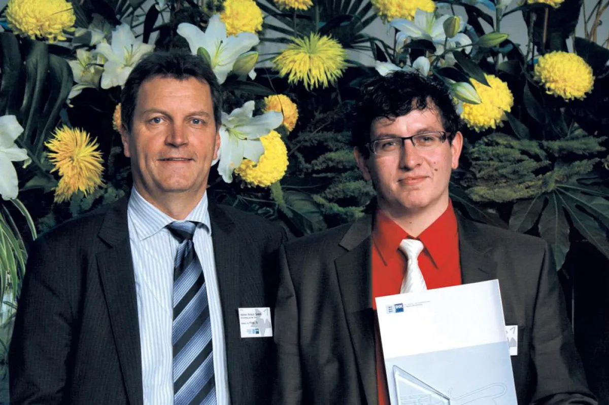 Links: Eugen Straub, rechts: Joachim Wohllaib