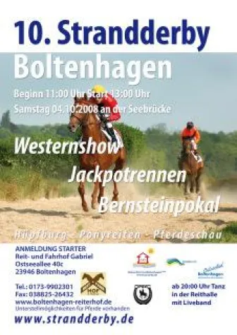 Bild: Strandderby im Ostseebad Boltenhagen