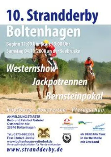 Bild: Strandderby im Ostseebad Boltenhagen