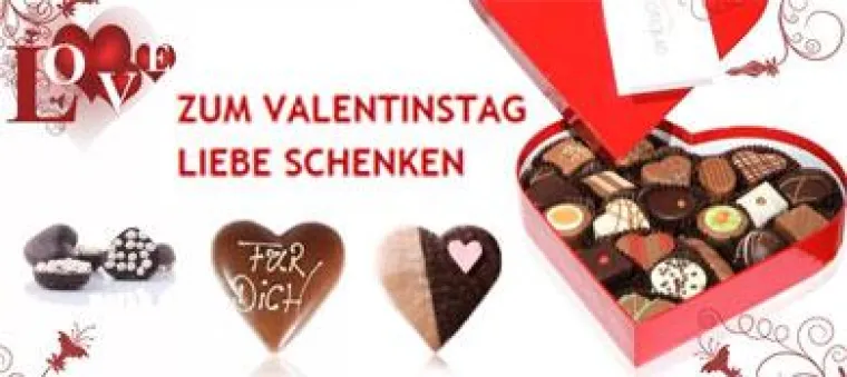 Bild: Herzliche Geschenke zum Valentinstag bei chocotique