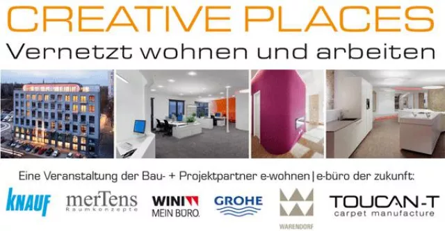 Bild: CREATIVE PLACES: Exklusive Event-Reihe für Architekten, Bauherren und Facility Manager im Berliner e-wohnhaus