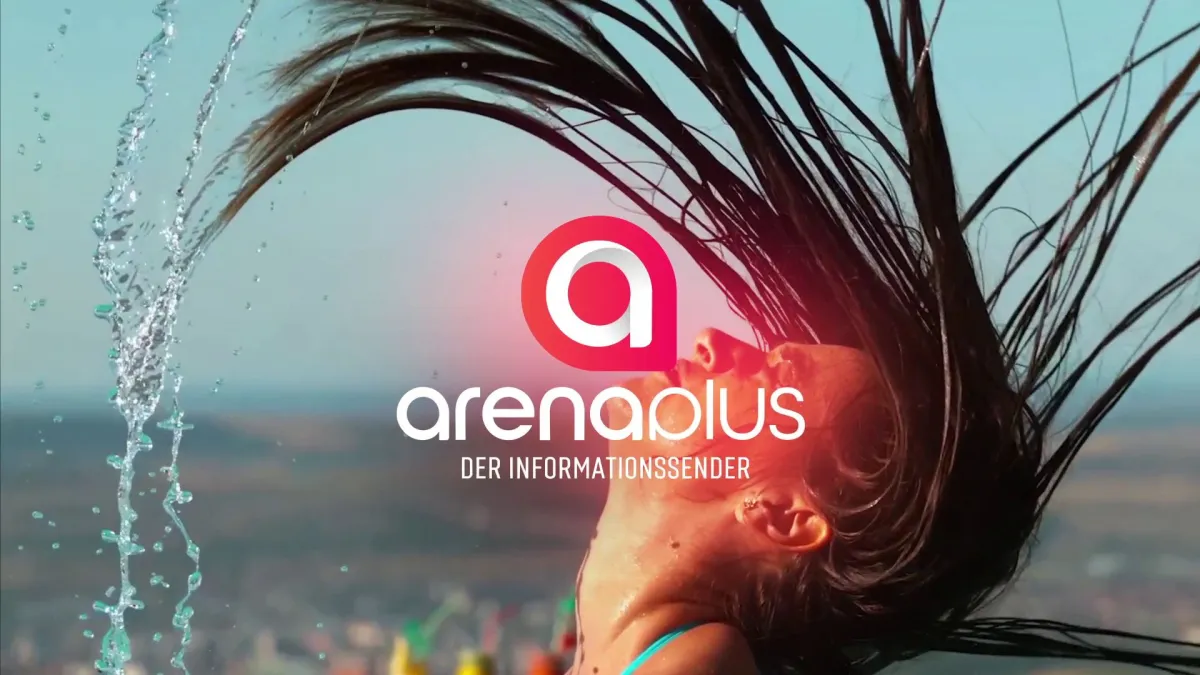 arena plus sendet ab 12. Juli neun Stunden pro Tag (© arena Deutschland)